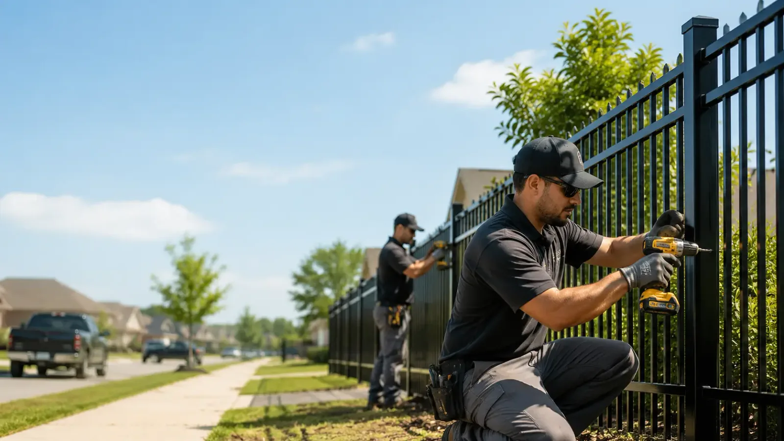 Metal Fence Installation in Greenville, KY